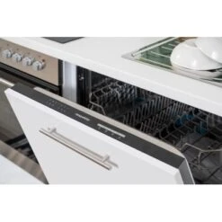 Respekta Premium Küchenzeile 310 Cm Hochbau Schwarz Hochglanz-Weiß -Küchenblick Verkaufsgeschäft 0405 RP310HWS Kchenzeile 7