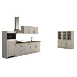 Held Möbel Küchenzeile Rom 290 Cm Landhaus Weiß Matt Mit E-Geräten -Küchenblick Verkaufsgeschäft 0630 11016600 628.1.6197 1