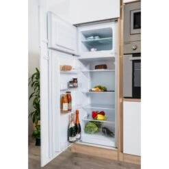 Respekta Premium Küchenzeile Grifflos 385 Cm Weiß Hochglanz-Eiche Sägerau -Küchenblick Verkaufsgeschäft 122020 Detailbild GKE144A 1