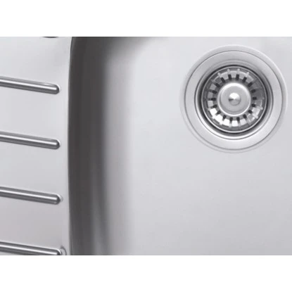 OBI Eckeinbauspüle Canto Basic 92 Edelstahl Eckig 2 OBI Eckeinbauspüle Canto Basic 92 Edelstahl Eckig – Bild 2