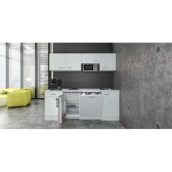 Flex-Well Classic Büroküche Wito 210 Cm Weiß -Küchenblick Verkaufsgeschäft 14000WitoFrontalvariante3a 1