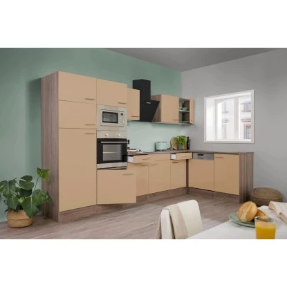 Respekta Winkelküche KBL340EYCMISGKE 340 Cm Cappuccino-Eiche York Nachb. 3 Respekta Winkelküche KBL340EYCMISGKE 340 Cm Cappuccino-Eiche York Nachb. – Bild 3