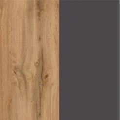 Held Möbel Küchen-Eckschrank Turin 120 Cm Graphit/Wotaneiche -Küchenblick Verkaufsgeschäft 189469 11016600 CU 09