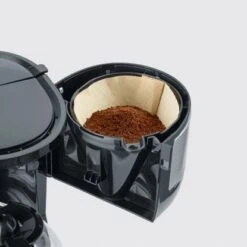 Severin Kaffeeautomat 4 Tassen Schwarz -Küchenblick Verkaufsgeschäft 2254 KA4808 Schwenktfilter