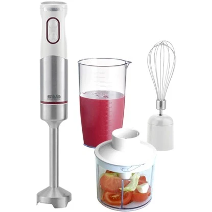 Silva Homeline Stabmixer-Set SMS 6501 Weiß 700 W 4-teilig 2 Silva Homeline Stabmixer-Set SMS 6501 Weiß 700 W 4-teilig – Bild 2