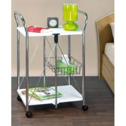 Wenko Beistell- Und Küchenwagen Sunny Weiß -Küchenblick Verkaufsgeschäft 2910669 1068 900030100 2