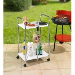 Wenko Beistell- Und Küchenwagen Sunny Weiß -Küchenblick Verkaufsgeschäft 2910669 1068 900030100 3