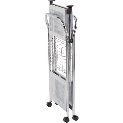 Wenko Beistell- Und Küchenwagen Sunny Silber 3 Wenko Beistell- Und Küchenwagen Sunny Silber – Bild 3