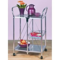 Wenko Beistell- Und Küchenwagen Sunny Silber 11 Wenko Beistell- Und Küchenwagen Sunny Silber -Küchenblick Verkaufsgeschäft 2910677 1068 900060100 3