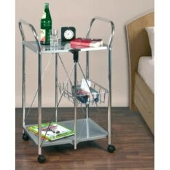 Wenko Beistell- Und Küchenwagen Sunny Silber 12 Wenko Beistell- Und Küchenwagen Sunny Silber -Küchenblick Verkaufsgeschäft 2910677 1068 900060100 4