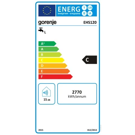 Gorenje Warmwasserspeicher EHS120 2 Gorenje Warmwasserspeicher EHS120 – Bild 2