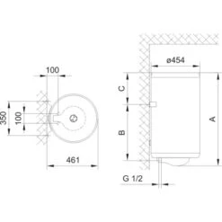 Gorenje Warmwasserspeicher TGR50ND 50 Liter -Küchenblick Verkaufsgeschäft 3838942023934 4384 2
