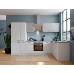 Respekta Winkelküche KBL310WWBSCGKEG 310 X 172 Cm Weiß-Beton Optik 15 Respekta Winkelküche KBL310WWBSCGKEG 310 X 172 Cm Weiß-Beton Optik -Küchenblick Verkaufsgeschäft 384 neu KBL310WWBSCGKEG 02