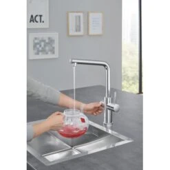 Grohe Einhand-Spültischbatterie Und Boiler Red Duo Size-L Chrom -Küchenblick Verkaufsgeschäft 4005176413964 4520 7