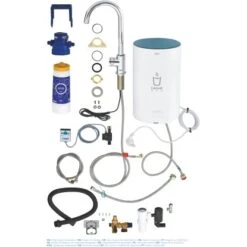 Grohe Standventil Und Boiler Red Mono Größe-M Chrom -Küchenblick Verkaufsgeschäft 4005176989261 4520 6