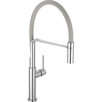 Baliv Küchenarmatur KI-1331 Grau Verchromt 1 Baliv Küchenarmatur KI-1331 Grau Verchromt