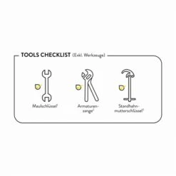 Baliv Küchenarmatur KI-1822 Chrom-Taupe -Küchenblick Verkaufsgeschäft 4048122122169 WEB01 281021