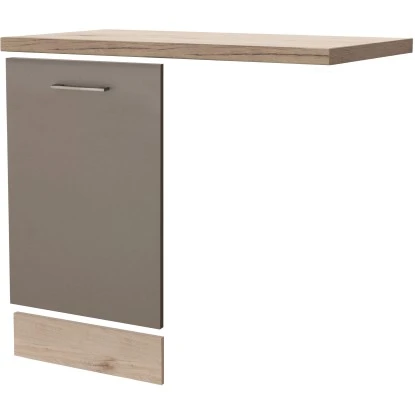 Flex-Well Geschirrspüler-Paket Arizona Quarz Cubanit-San Remo Eiche 1 Flex-Well Geschirrspüler-Paket Arizona Quarz Cubanit-San Remo Eiche