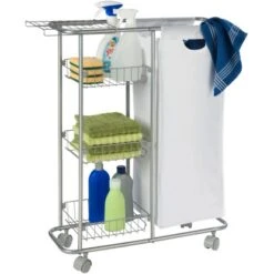 Wenko Sammelwagen Slim 3 Etagen -Küchenblick Verkaufsgeschäft 4540274 1068 12100100 2