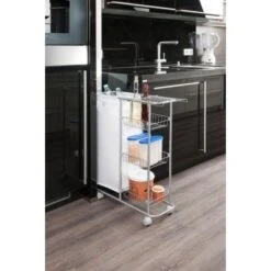 Wenko Sammelwagen Slim 3 Etagen -Küchenblick Verkaufsgeschäft 4540274 1068 12100100 3