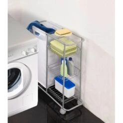 Wenko Sammelwagen Slim 3 Etagen -Küchenblick Verkaufsgeschäft 4540274 1068 12100100 5