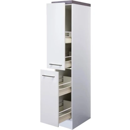 Flex-Well Exclusiv Demi-Apothekerschrank Joelina 30 Cm Weiß 1 Flex-Well Exclusiv Demi-Apothekerschrank Joelina 30 Cm Weiß