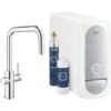 Grohe U-Auslauf Starter Kit Blue Home Chrom