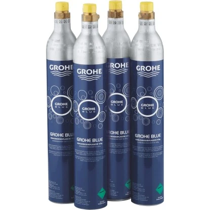 Grohe CO²-Flaschen Starter-Set Blue 4 X 425 G 1 Grohe CO²-Flaschen Starter-Set Blue 4 X 425 G