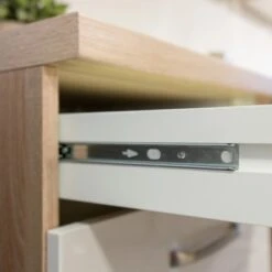 Flex-Well Classic Winkelküche Florida 280 Cm Ohne E-Geräte Sonoma Eiche-Weiß -Küchenblick Verkaufsgeschäft 5260435 4051 CU02