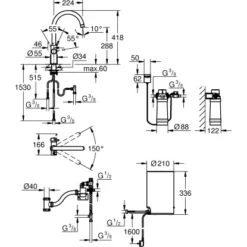 Grohe C-Auslauf Armatur Und Boiler Red Duo M-Size Supersteel -Küchenblick Verkaufsgeschäft 5288295 4520 100025159 1