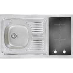 Respekta Schrankküche SKWGMIC Reversibel Grau-Weiß -Küchenblick Verkaufsgeschäft 5317243 4384 10 1