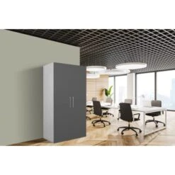 Respekta Schrankküche SKWGMIC Reversibel Grau-Weiß -Küchenblick Verkaufsgeschäft 5317243 4384 4