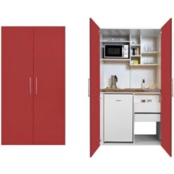 Respekta Schrankküche SKWGMIC Reversibel Grau-Weiß -Küchenblick Verkaufsgeschäft 5317243 4384 6