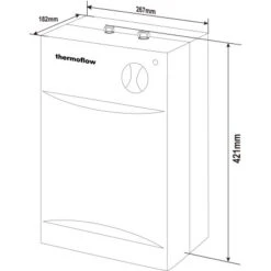 Thermoflow Untertischspeicher UT5ATF 5 Liter Mit Anti-Tropf Funktion -Küchenblick Verkaufsgeschäft 559035 2929 1