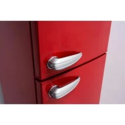 Respekta Kühl-Gefrierkombination KS144 Vintage VC Rot 18 Respekta Kühl-Gefrierkombination KS144 Vintage VC Rot -Küchenblick Verkaufsgeschäft 5719588 4384 01