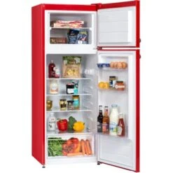 Respekta Kühl-Gefrierkombination KS144 Vintage VC Rot 16 Respekta Kühl-Gefrierkombination KS144 Vintage VC Rot -Küchenblick Verkaufsgeschäft 571958 4384 KS144VRA 05