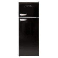 Respekta Kühl-Gefrierkombination KS144 Vintage VC Schwarz -Küchenblick Verkaufsgeschäft 572003 4384 KS144VSA 02