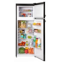 Respekta Kühl-Gefrierkombination KS144 Vintage VC Schwarz -Küchenblick Verkaufsgeschäft 572003 4384 KS144VSA 05