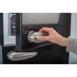 Respekta Kühl-Gefrierkombination KS144 Vintage VC Schwarz -Küchenblick Verkaufsgeschäft 572003 4384 KS144VSA 07