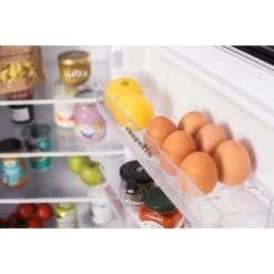 Respekta Kühl-Gefrierkombination KS144 Vintage VC Schwarz -Küchenblick Verkaufsgeschäft 572003 4384 KS144VSA 09