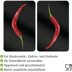 Wenko Herdabdeckplatten Universal Hot Peperoni 2er-Set Mehrfarbig 23 Wenko Herdabdeckplatten Universal Hot Peperoni 2er-Set Mehrfarbig -Küchenblick Verkaufsgeschäft 580693 1068 03