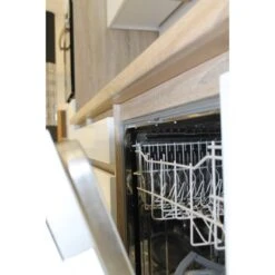 Respekta Küchenzeile GLRP280HWW 280 Cm Weiß Hochglanz Granit-Optik Grifflos -Küchenblick Verkaufsgeschäft 5881289 4384 4 1