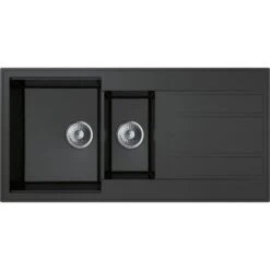 Miló Einbauspüle Granitverbundstoff Luxuria 100 Graphit