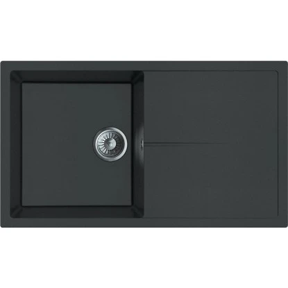 Miló Einbauspüle Granitverbundstoff Adore 86 Lava-Anthrazit 1 Miló Einbauspüle Granitverbundstoff Adore 86 Lava-Anthrazit