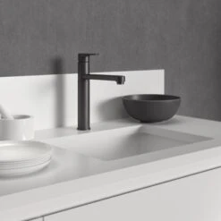 Ideal Standard Küchenarmatur Cerafine O Hoher Auslauf Silk Black -Küchenblick Verkaufsgeschäft 611232 3049 5