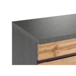 Held Möbel Winkelküche Turin 240 X 300 Cm Wotaneiche-Graphit Mit E-Geräten -Küchenblick Verkaufsgeschäft 64335 11016600 1117.6310 4