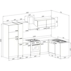 Respekta Winkelküche KBL310ESSSC 310 Cm Schwarz Eiche Sonoma Sägerau Nachbildung 20 Respekta Winkelküche KBL310ESSSC 310 Cm Schwarz Eiche Sonoma Sägerau Nachbildung -Küchenblick Verkaufsgeschäft 6862510 KBL310ESSSC 04