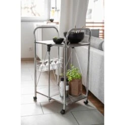 Wenko Servierwagen Liky Holzdekor Zusammenklappbar 19 Wenko Servierwagen Liky Holzdekor Zusammenklappbar -Küchenblick Verkaufsgeschäft 686865 1068 08