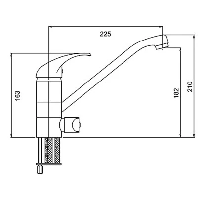 Sanitop-Wingenroth Küchenarmatur Concordia Weiß Mit Geräteanschluss 2 Sanitop-Wingenroth Küchenarmatur Concordia Weiß Mit Geräteanschluss – Bild 2
