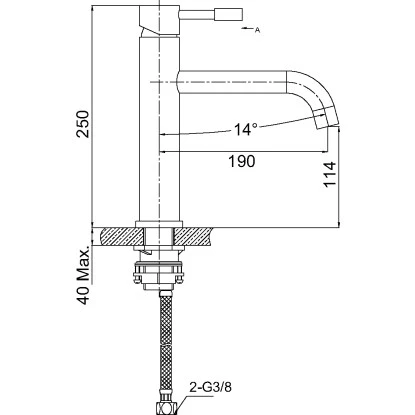 Sanitop-Wingenroth Küchenarmatur Pergano Edelstahl 2 Sanitop-Wingenroth Küchenarmatur Pergano Edelstahl – Bild 2